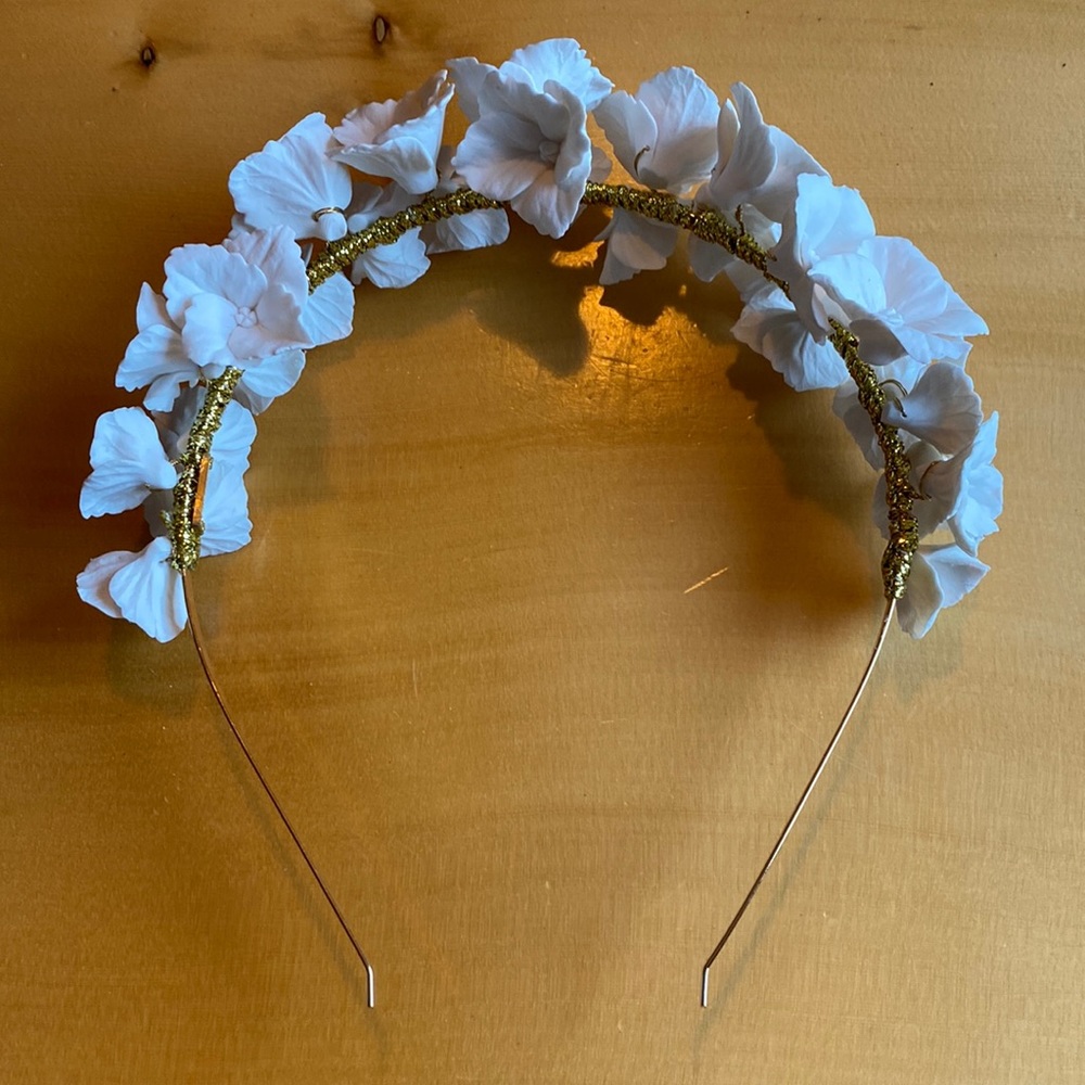 BHLDN bridal headpiece